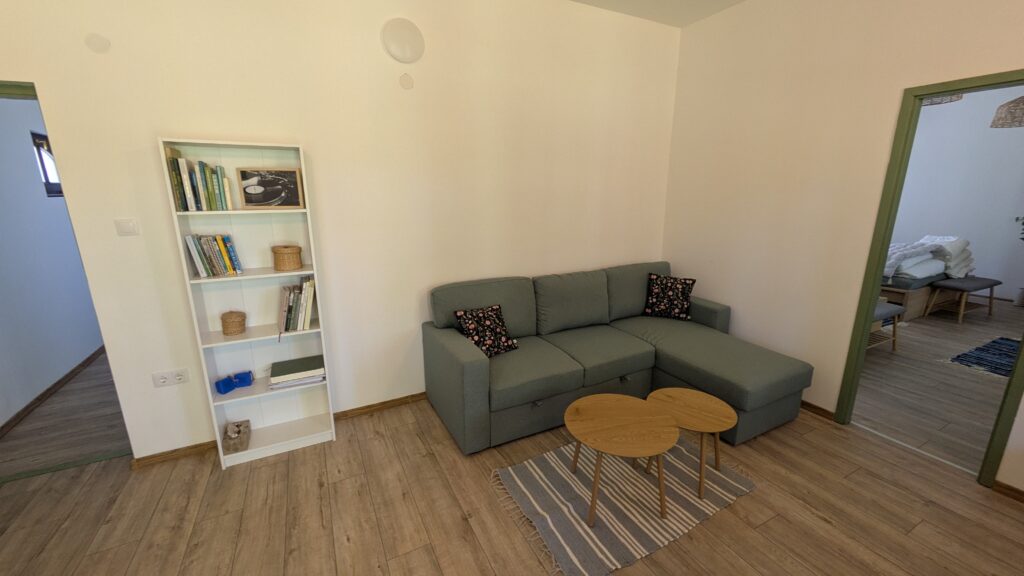 Fénykép a nappaliról